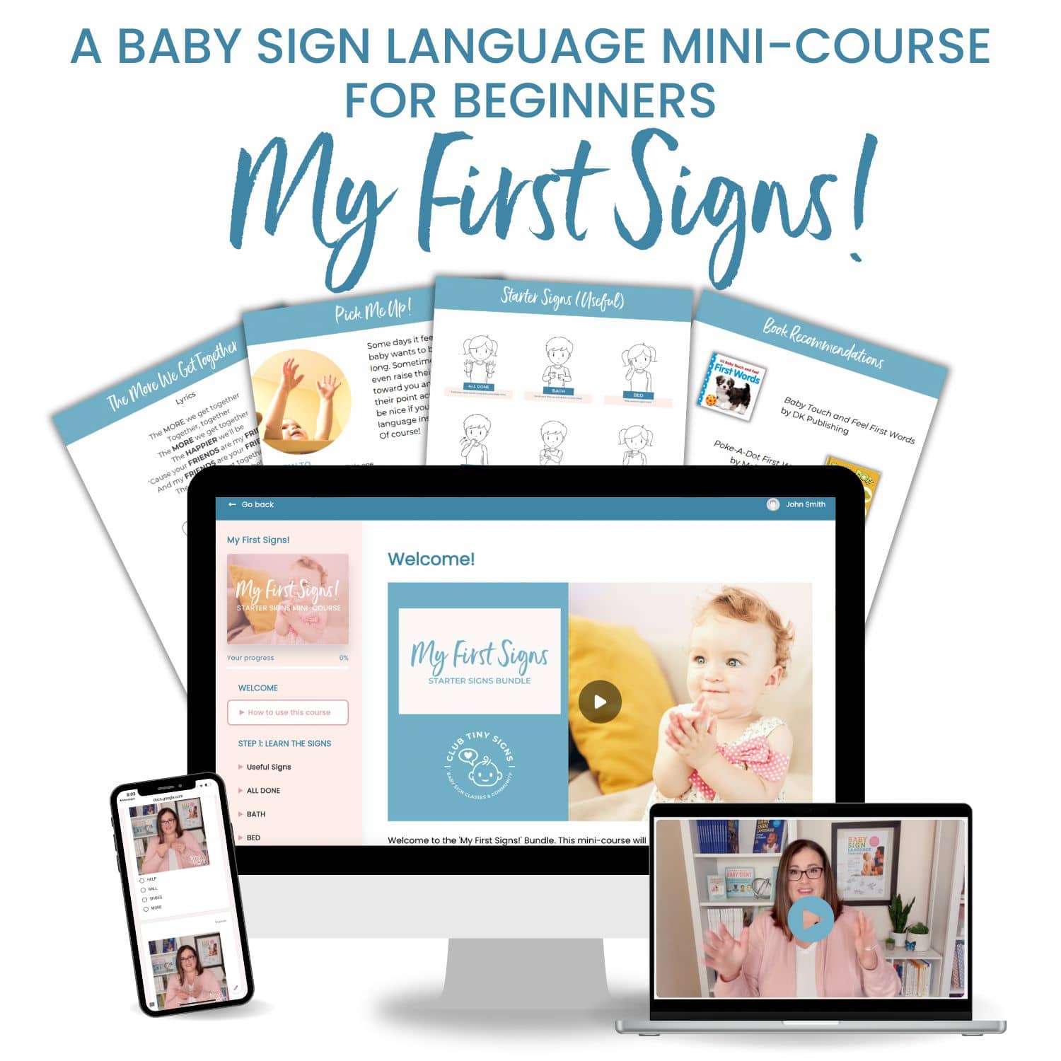 My First Signs! Starter Signs Mini-Course