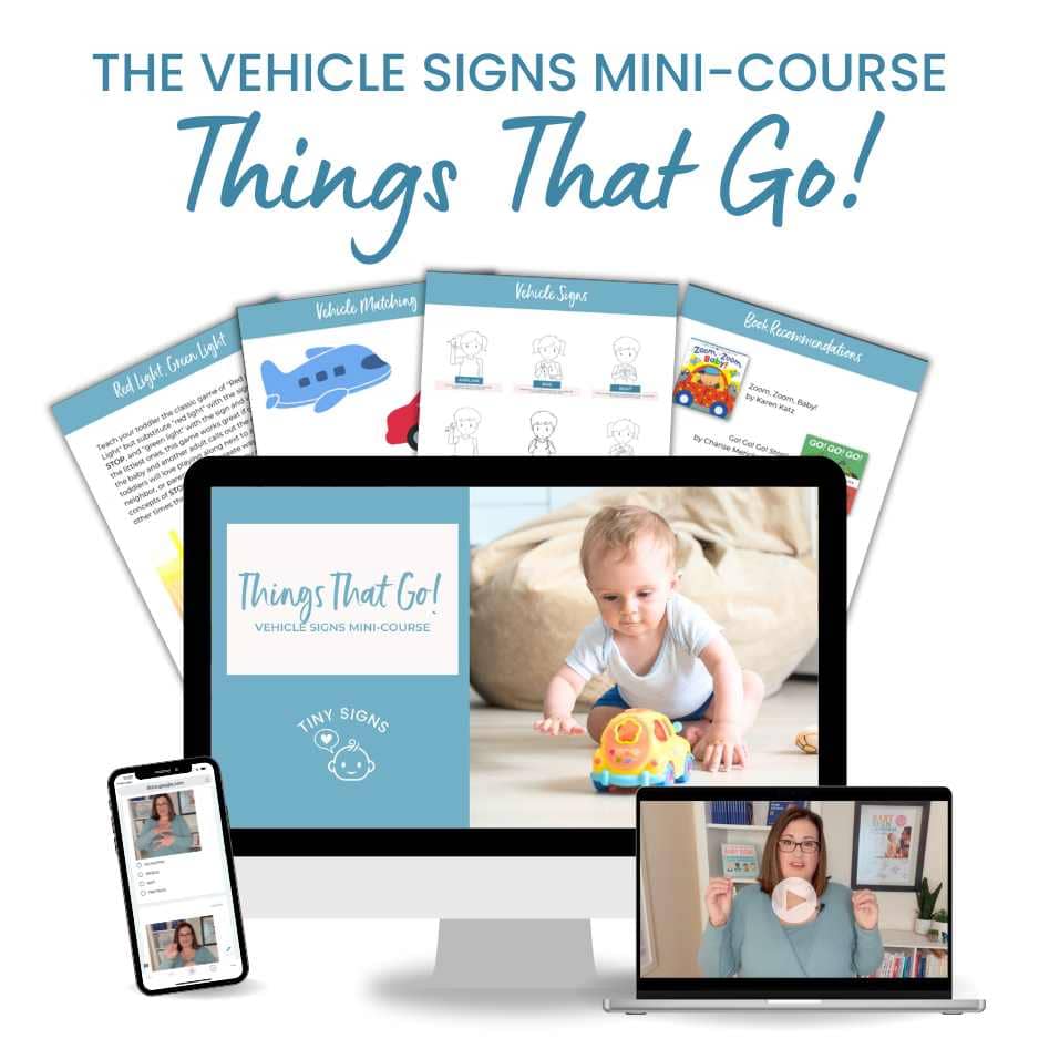 Things That Go! Vehicle Signs Mini-Course